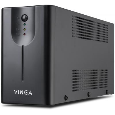 Источник бесперебойного питания Vinga LED 600VA metal case (VPE-600M) (U0211173)
