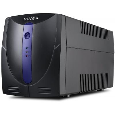 Пристрій безперебійного живлення Vinga LED 1500VA plastic case (VPE-1500P) (U0248944)