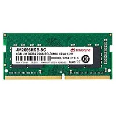 Модуль пам'яті для ноутбука SoDIMM DDR4 16GB 2666 MHz Transcend (JM2666HSE-16G) (U0442039)