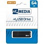 USB флеш накопичувач Verbatim 64GB MyMedia Black USB 2.0 (69263) (U0582060)