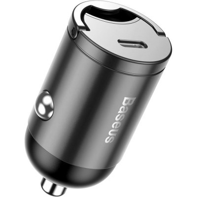 Зарядное устройство Baseus Tiny Star Mini PPS Car Charge USB-A Gray (VCHX-B0G) (U0814602)