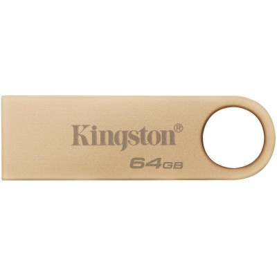 USB флеш накопитель Kingston 64GB DataTraveler SE9 G3 Gold USB 3.2 (DTSE9G3/64GB) (U0911697)