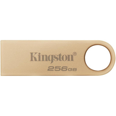 USB флеш накопичувач Kingston 256GB DataTraveler SE9 G3 Gold USB 3.2 (DTSE9G3/256GB) (U0911699)