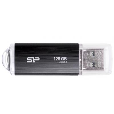 USB флеш накопитель Silicon Power 128GB Blaze B02 Black USB 3.0 (SP128GBUF3B02V1K) (U0213341)