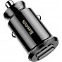 Зарядний пристрій Baseus Grain Car Charger USB-A Black (CCALL-ML01) (U0814600)