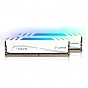 Модуль пам'яті для комп'ютера DDR4 16GB (2x8GB) 3600 MHz Redline Lumina RGB White Mushkin (MLB4C360JNNM8GX2) (U0834300)