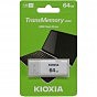 USB флеш накопичувач Kioxia 64GB U202 White USB 2.0 (LU202W064GG4) (U0506899)