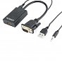 Перехідник VGA to HDMI Cablexpert (A-VGA-HDMI-01) (U0291902)
