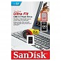 USB флеш накопитель SanDisk 256GB Ultra Fit USB 3.1 (SDCZ430-256G-G46) (U0355603)