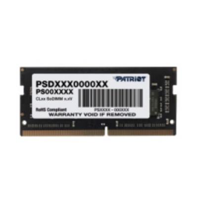 Модуль памяти для ноутбука SoDIMM DDR4 4GB 2666 MHz Patriot (PSD44G266681S) (U0416148)