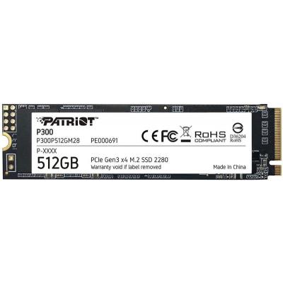 Накопитель SSD M.2 2280 512GB Patriot (P300P512GM28) (U0420119)