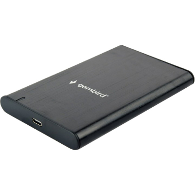 Карман внешний Gembird 2.5» USB3.1 alum black (EE2-U3S-6) (U0470992)