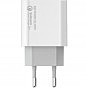 Зарядний пристрій ColorWay PD Port PPS USB Type-C (30W) white (CW-CHS038PD-WT) (U0762121)