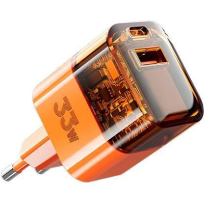 Зарядний пристрій Proda Azeada PD-A88 33W GAN Orange (PD-A88-OR) (U0867456)