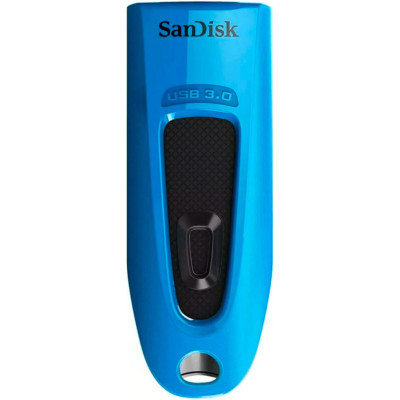 USB флеш накопитель SanDisk 64GB Ultra Blue USB 3.0 (SDCZ48-064G-U46B) (U0887971)