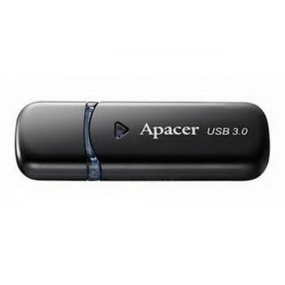 USB флеш накопичувач Apacer 64GB AH355 Black USB 3.0 (AP64GAH355B-1) (U0247032)
