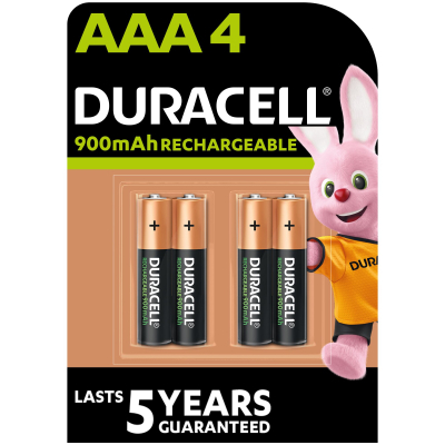 Аккумулятор Duracell AAA HR03 900mAh * 4 (5005015) (U0369865)