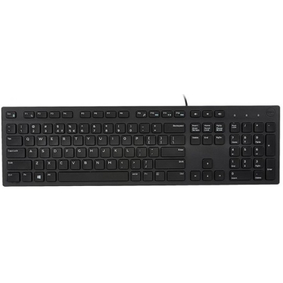 Клавіатура Dell KB216 Multimedia Black (580-AHHE) (U0427453)