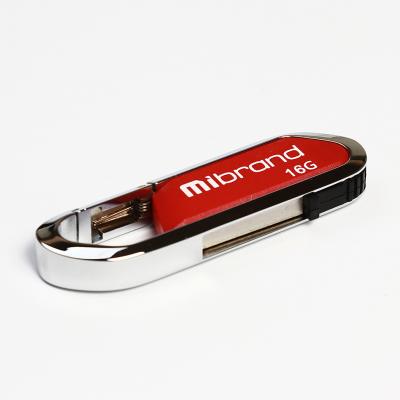 USB флеш накопитель Mibrand 16GB Aligator Red USB 2.0 (MI2.0/AL16U7DR) (U0534495)