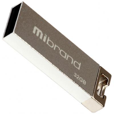 USB флеш накопитель Mibrand 32GB Сhameleon Silver USB 2.0 (MI2.0/CH32U6S) (U0538234)