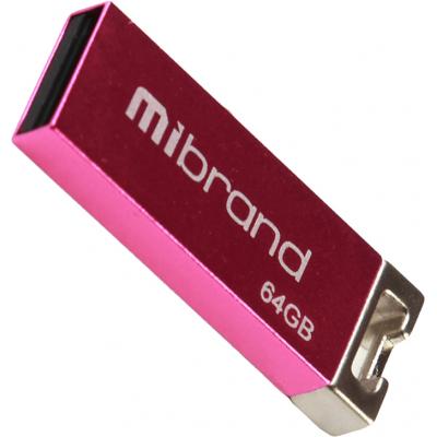 USB флеш накопичувач Mibrand 64GB Сhameleon Pink USB 2.0 (MI2.0/CH64U6P) (U0538246)