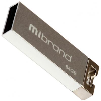 USB флеш накопитель Mibrand 64GB Сhameleon Silver USB 2.0 (MI2.0/CH64U6S) (U0538248)