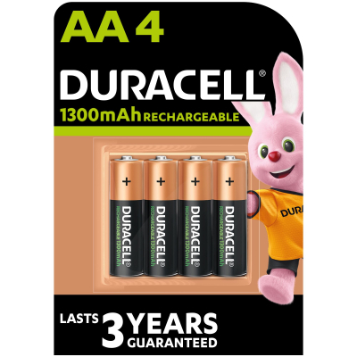 Аккумулятор Duracell AA HR6 1300mAh * 4 (5007324) (U0797440)