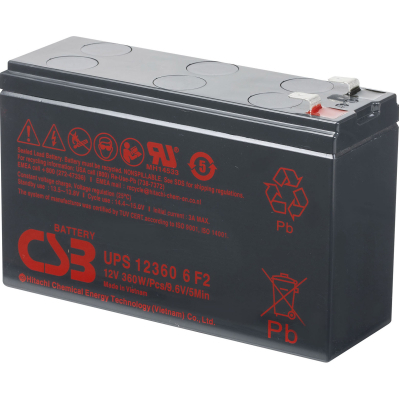 Батарея к ИБП CSB UPS123606F2 12V 6Ah (UPS123606F2) (U0861782)