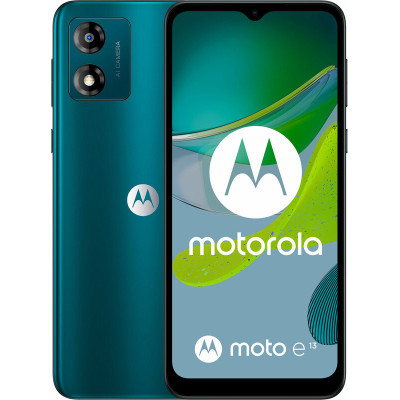 Мобильный телефон Motorola E13 2/64GB Aurora Green (PAXT0035RS) (U0775158)