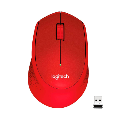 Мышка Logitech M330 Silent plus Red (910-004911) (U0205348)