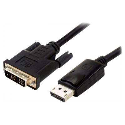 Кабель мультимедійний Display Port to DVI 24+1pin 1.8m (DVI-D) Atcom (9504) (U0312414)