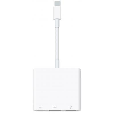 Порт-репликатор Apple USB-C to Digital AV Multiport Adapter, Model A2119 (MUF82ZM/A) (U0379527)