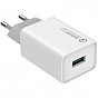 Зарядное устройство ColorWay 1USB Quick Charge 3.0 (18W) (CW-CHS013Q-WT) (U0456493)