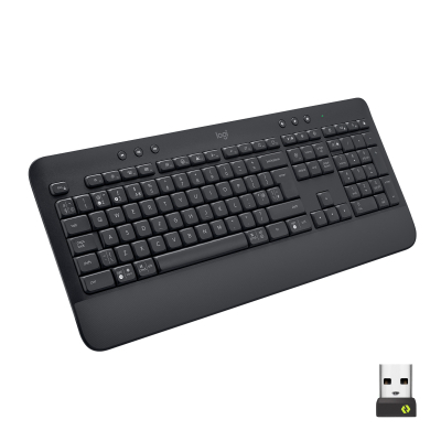 Клавіатура Logitech Signature K650 USB/Bluetooth UA Graphite (920-010945) (U0706785)