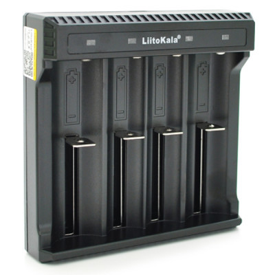 Зарядное устройство для аккумуляторов Liitokala 4 Slots, LED, Li-ion, 10430/10440/14500/16340/17670/18500/18650/26650/25500/26700 (Lii-L4) (U0721405)