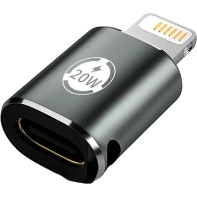 Переходник AC-015m USB Type-C-Lightning 20W Black XoKo (XK-AC-015m) (U0848846)