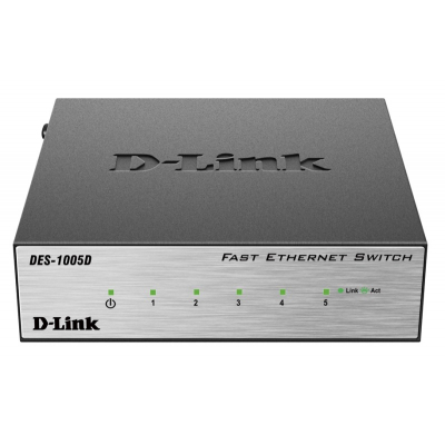 Коммутатор сетевой D-Link DES-1005D (22531)