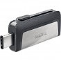 USB флеш накопичувач SanDisk 128GB Ultra Dual USB 3.0/Type-C (SDDDC2-128G-G46) (U0221540)
