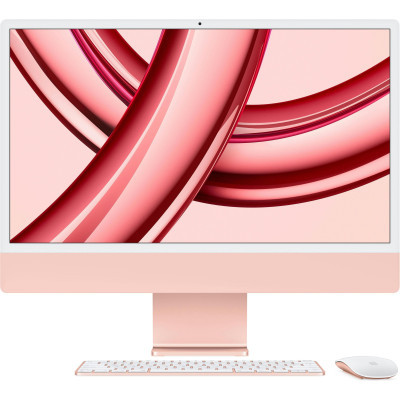 Компьютер Apple A2874 24» iMac Retina 4.5K / Apple M3 with 8-core GPU, 256SSD (MQRD3UA/A) (U0911769)