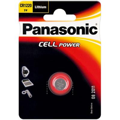 Батарейка Panasonic CR 1220 * 1 LITHIUM (CR-1220EL/1B) (U0157375)