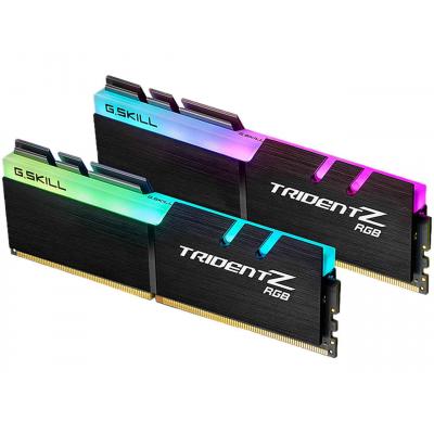 Модуль памяти для компьютера DDR4 16GB (2x8GB) 3000 MHz TridentZ RGB Black G.Skill (F4-3000C16D-16GTZR) (U0259548)