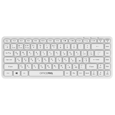 Клавиатура OfficePro SK790W Wireless/Bluetooth White (SK790W) (U0899513)