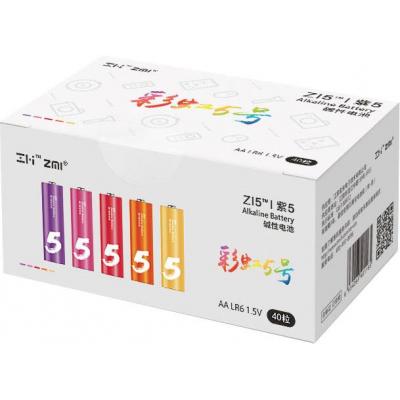 Батарейка ZMI ZI5 Rainbow AA batteries * 40 (AA540) (U0293348)