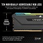 Модуль памяти для компьютера DDR4 32GB (2x16GB) 3200 MHz Vengeance RGB PRO SL Black Corsair (CMH32GX4M2E3200C16) (U0614014)