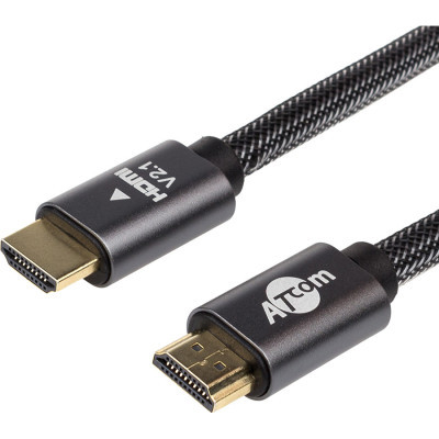 Кабель мультимедийный HDMI to HDMI 30.0m Premium V2.1 active Atcom (23730) (U0604706)