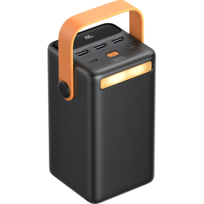 Батарея универсальная XO 50000mAh, PD/20W, QC3.0/22.5W, flashlight, Input(Type-C,MicroUSB), Output(3*USB,Type-C) (XO-PR168 / 29187) (U0845431)