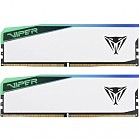 Модуль памяти для компьютера DDR5 32GB (2x16GB) 6200 MHz Viper Elite 5 RGB Patriot (PVER532G62C42KW)