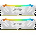 Модуль памяти для компьютера DDR5 64GB (2x32GB) 6000 MHz Renegade RGB White XMP Kingston Fury (ex.HyperX) (KF560C32RWAK2-64)