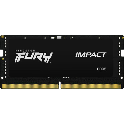 Модуль памяти для ноутбука SoDIMM DDR5 16GB 6000 MHz Impact XMP Kingston Fury (ex.HyperX) (KF560S38IB-16) (U0893059)