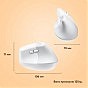 Мышка Logitech Lift for Mac Vertical Ergonomic Mouse Off White (910-006477) (U0736456)